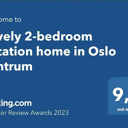 Lovely 2-Bedroom Vacation Home In Oslo ! Ngoại thất bức ảnh
